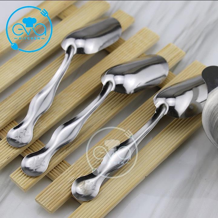 Set 2 Muỗng Múc Trà Inox Teaspoon