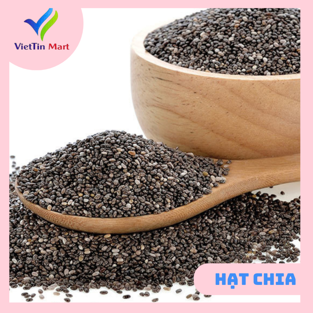 500G HẠT CHIA ĐEN ORGANIC NHẬP KHẨU ARGENTINA