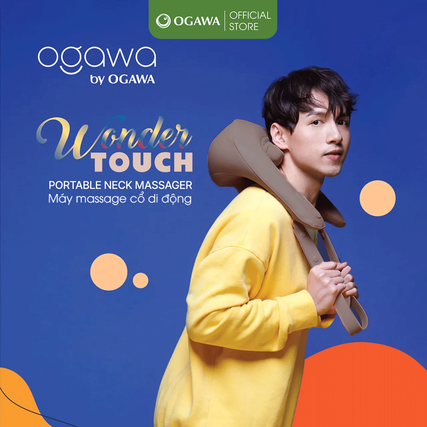 Máy Massage Cổ Vai Gáy OGAWA Wonder Touch