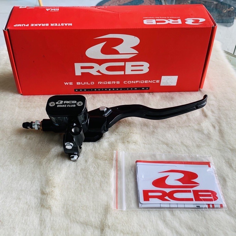 Cùm tay phanh thắng RCB bình dầu liền - tay thắng rcb bình dầu liền ( gắn được nhiều dòng xe )