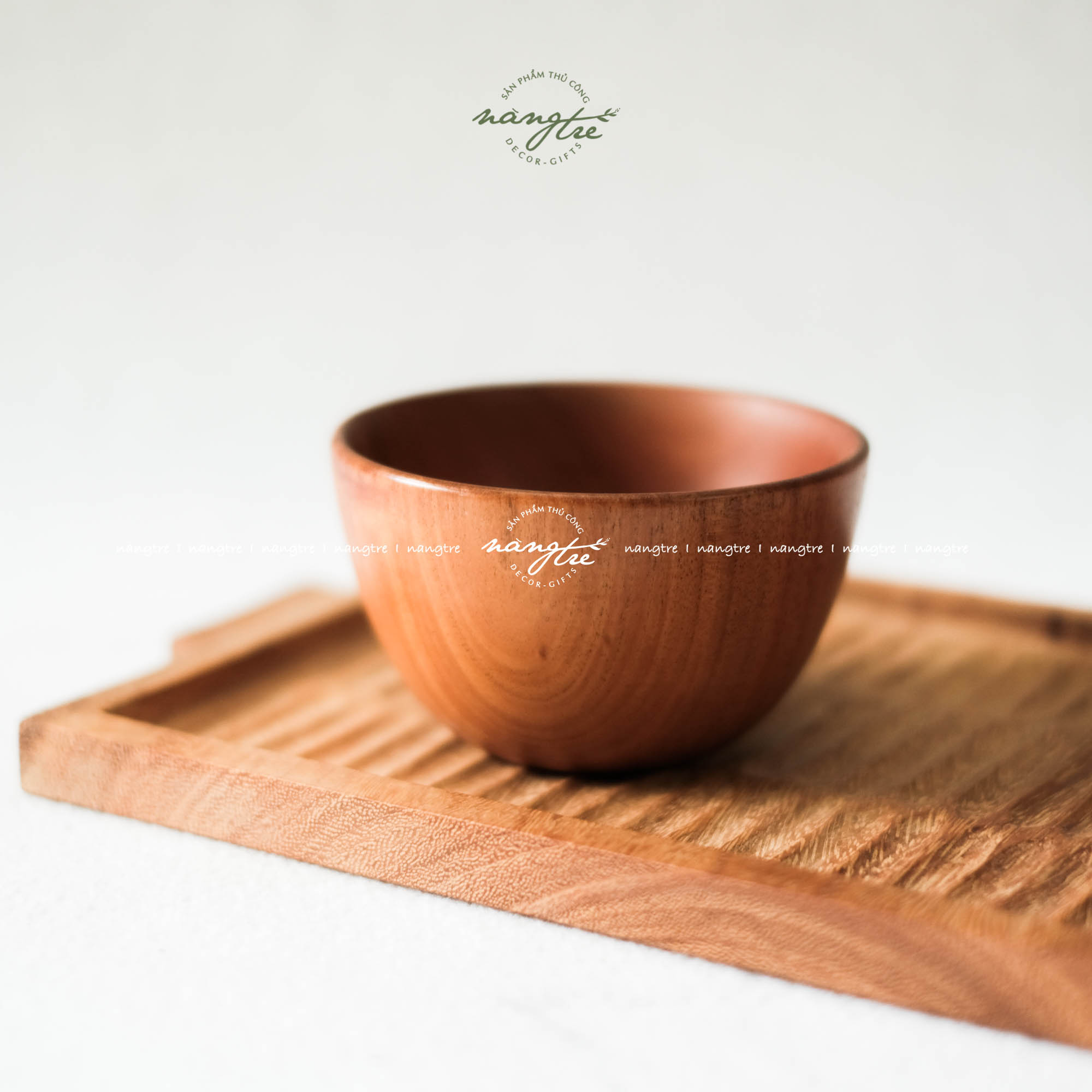 [HCM]Chén gỗ - Bát gỗ tự nhiên - Wooden bowl