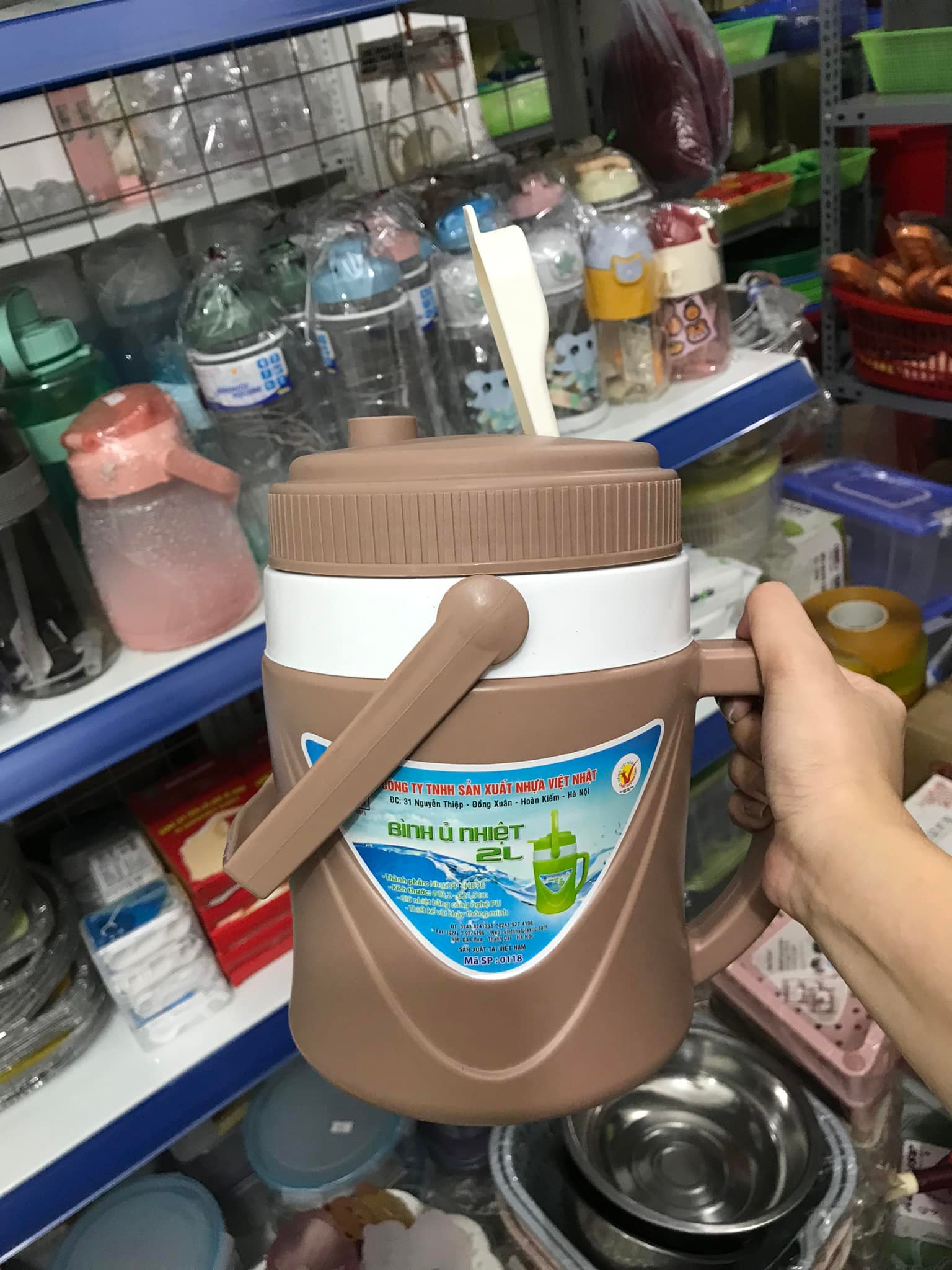 Bình ủ đá giữ lạnh (5-8 tiếng) Việt nhật 2 Lít, 3 lít, 3,8 lít