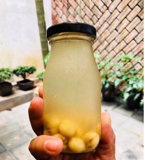 Combo 5 Chai thủy tinh đựng sữa nắp thiếc 200ml