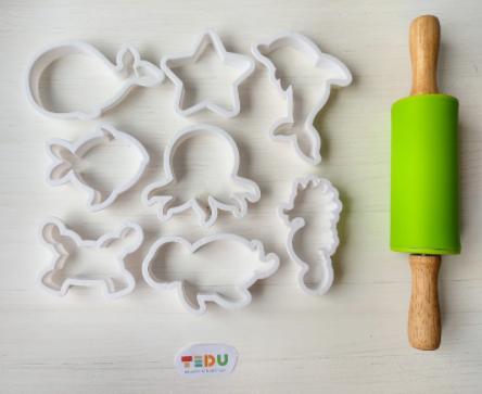 Playdough - 8 Ocean Molds