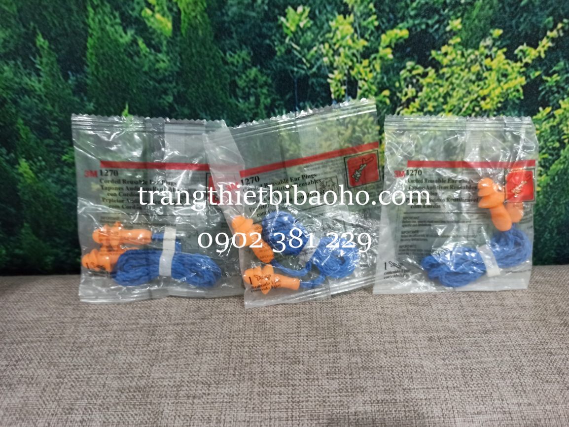 Nút bịt tai chống ồn 3M 1270 (10 cặp)