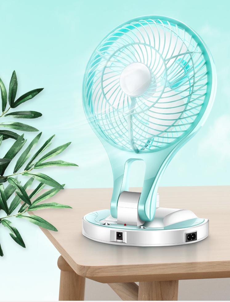 [HCM]Quạt Sạc Tích Điện Mini Fan JR-5580