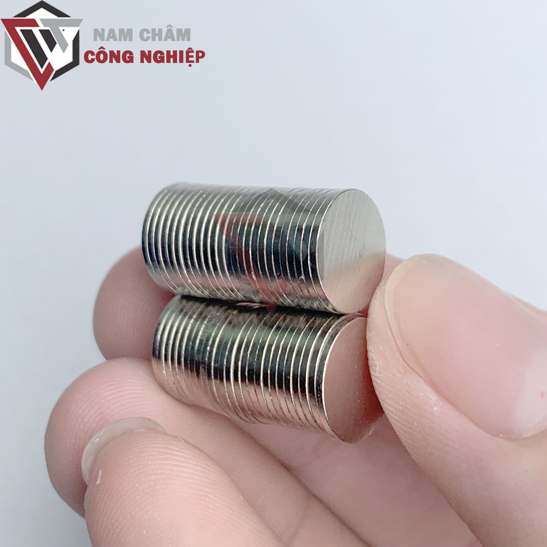 10 Viên nam châm tròn 10x1mm nam châm đất hiếm