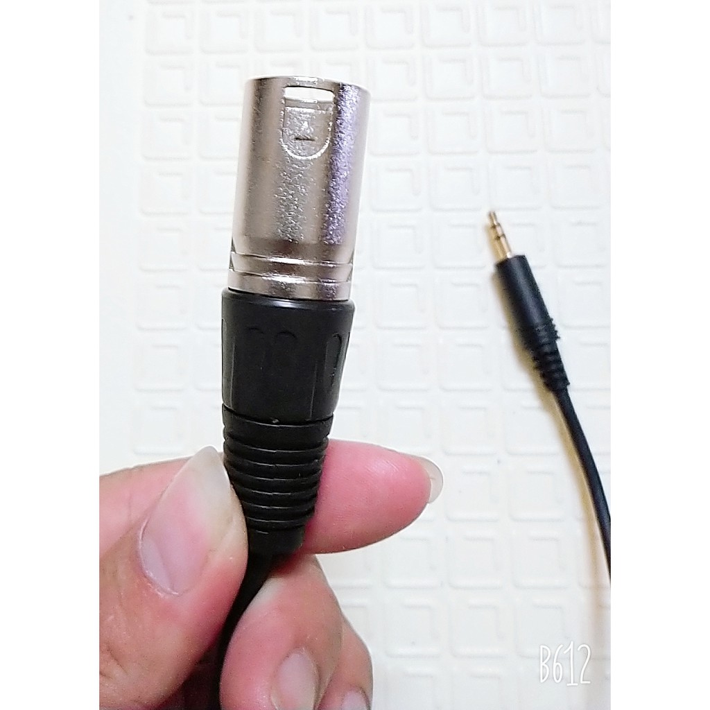 Dây Micro 1 đầu Canon và 1 đầu 3.5 (XLR-3.5)