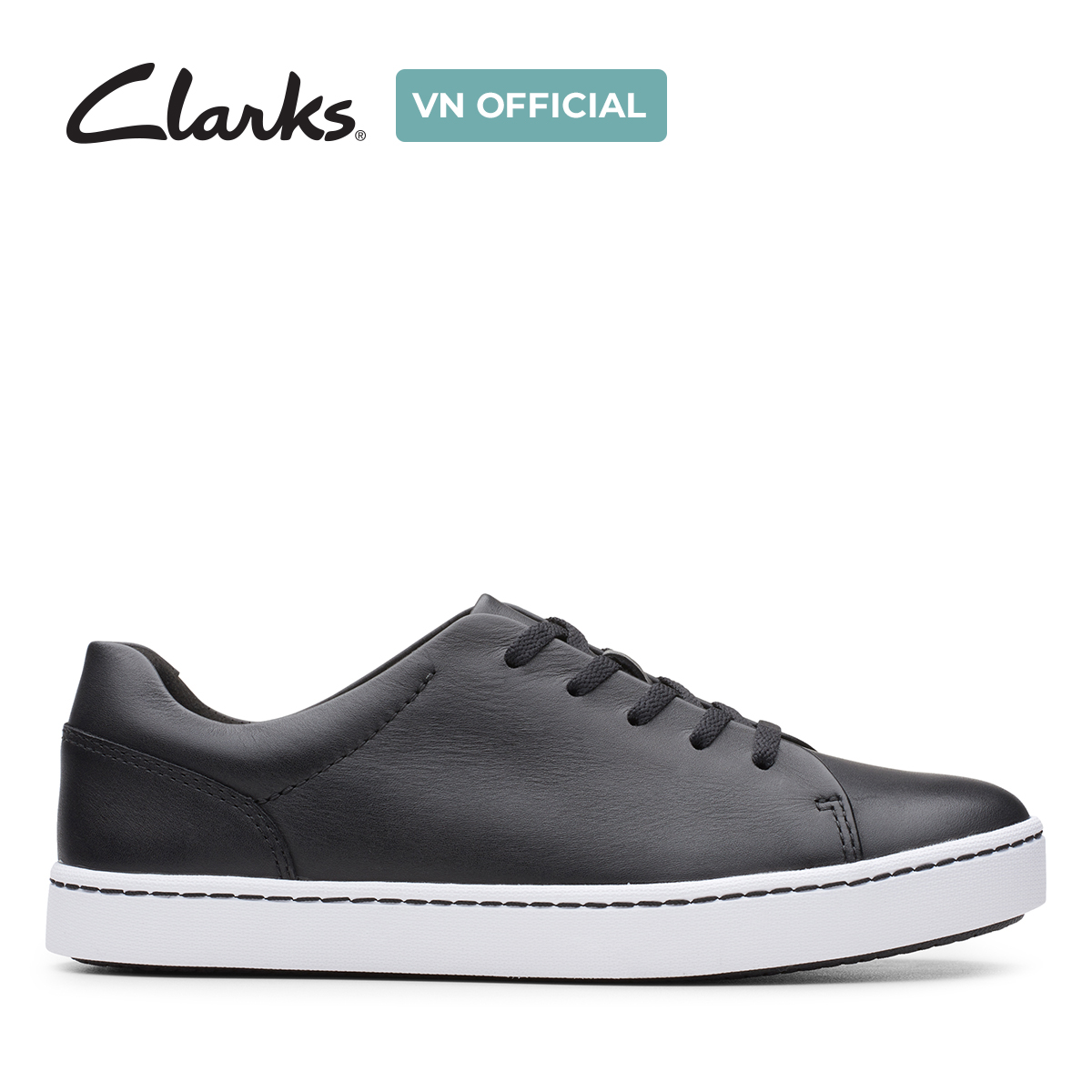 Giày Sneaker Da Nữ Clarks - Pawley Springs