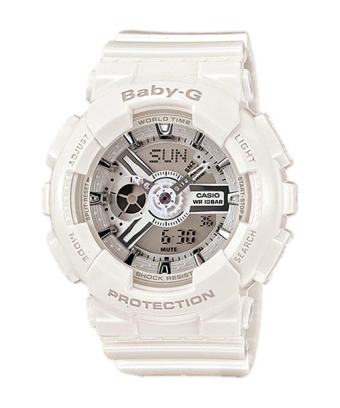 Đồng Hồ Nữ Casio Dây Cao Su Casio BABY-G BA-110-7A3 Chính Hãng