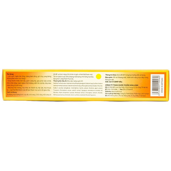 Kem Đánh Răng Dược Liệu Ngọc Châu 125g