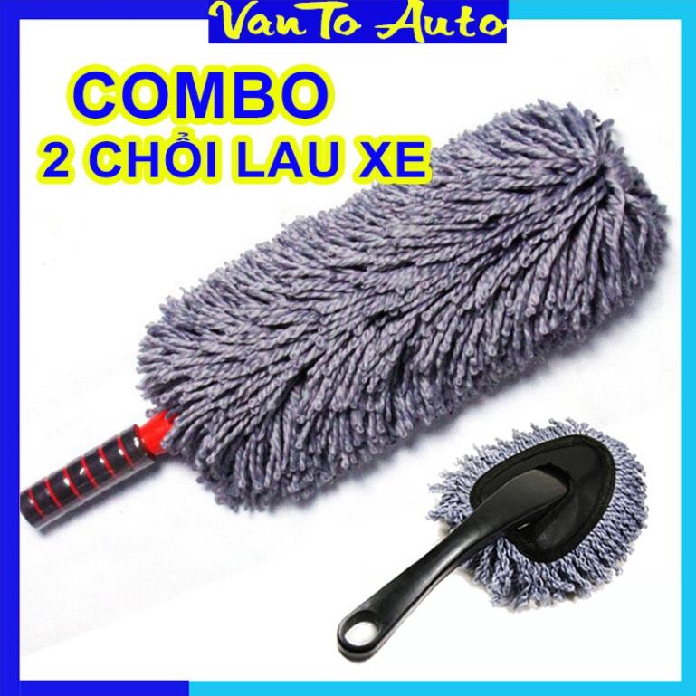 BÁO GIÁ Chổi Lau Xe Microfiber | Shopee Lazada Sendo Tiki mới nhất 32 ⚡Video Thật⚡ Combo 2 Chổi Lau Quét Bụi Xe Ô Tô, Chổi Lau Vệ Sinh Xe Ô Tô Đa Năng, Sợi Microfiber Siêu Mịn