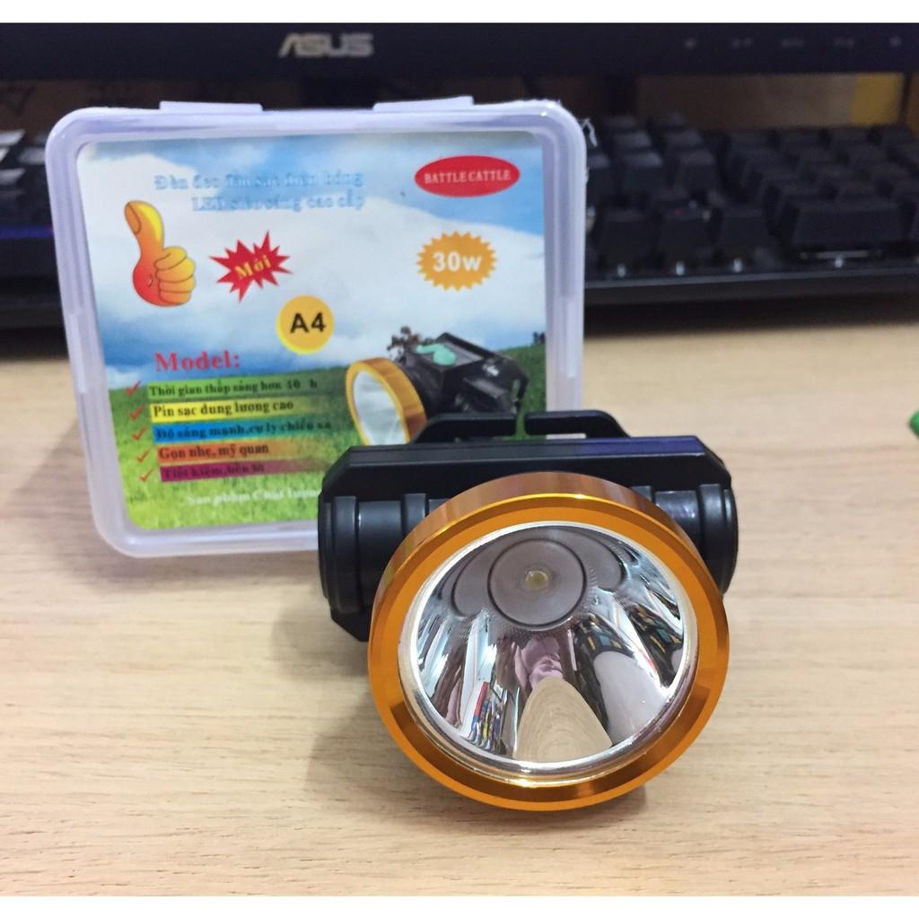 Đèn pin đội đầu A4 [ánh sáng vàng]