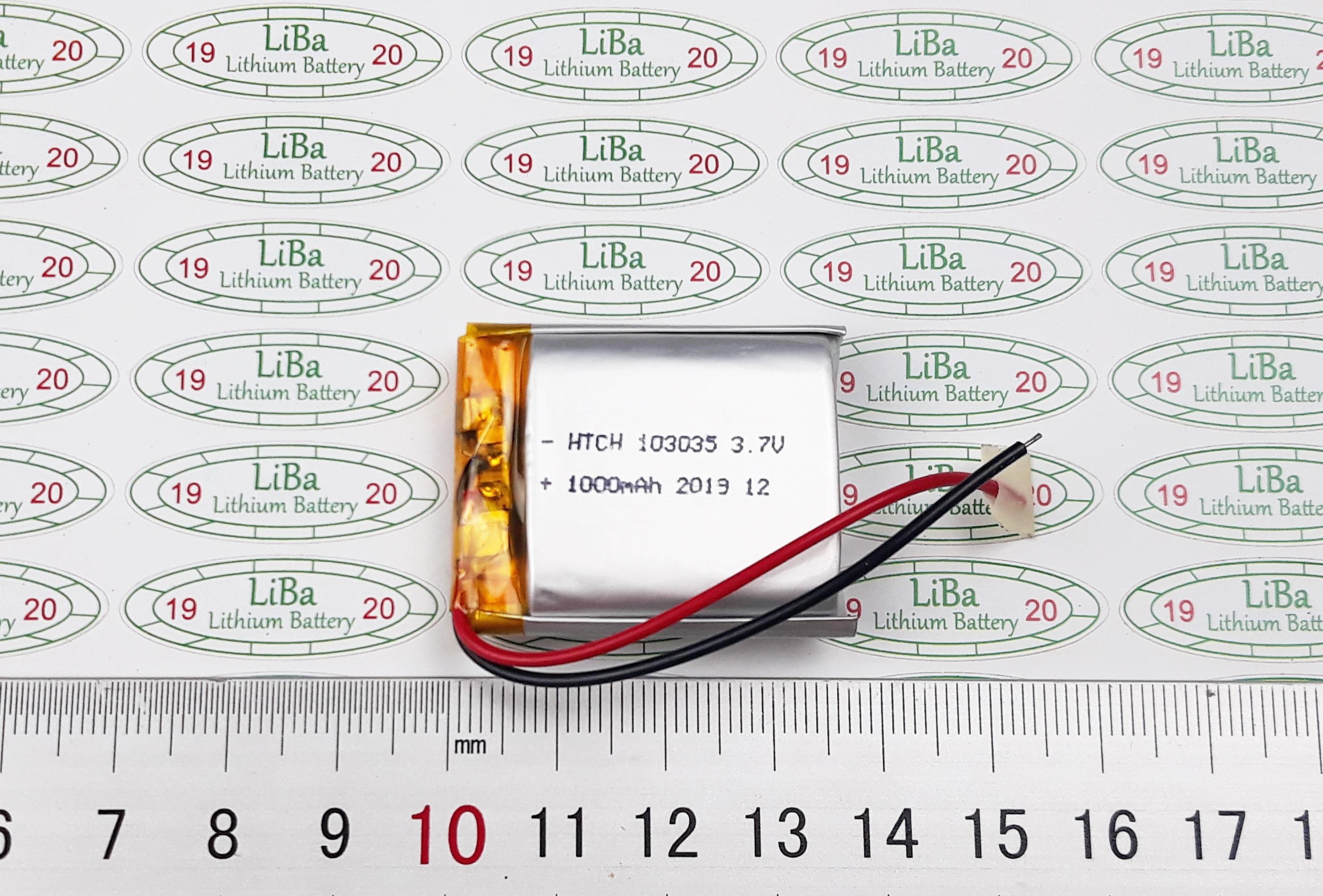[HCM]Pin Lipo 3.7V 1000mAh ... 400mAh 30x35mm - LiBa