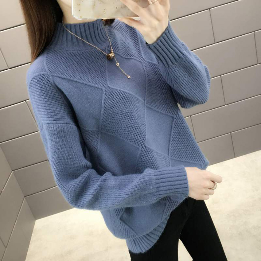 Áo len nữ💘 MỀM MỊN 💘 Áo len nữ cổ lọ 3 phân Hàn Quốc