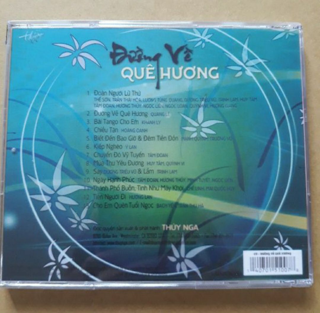 Bộ 3 cd nhạc Lam Phương