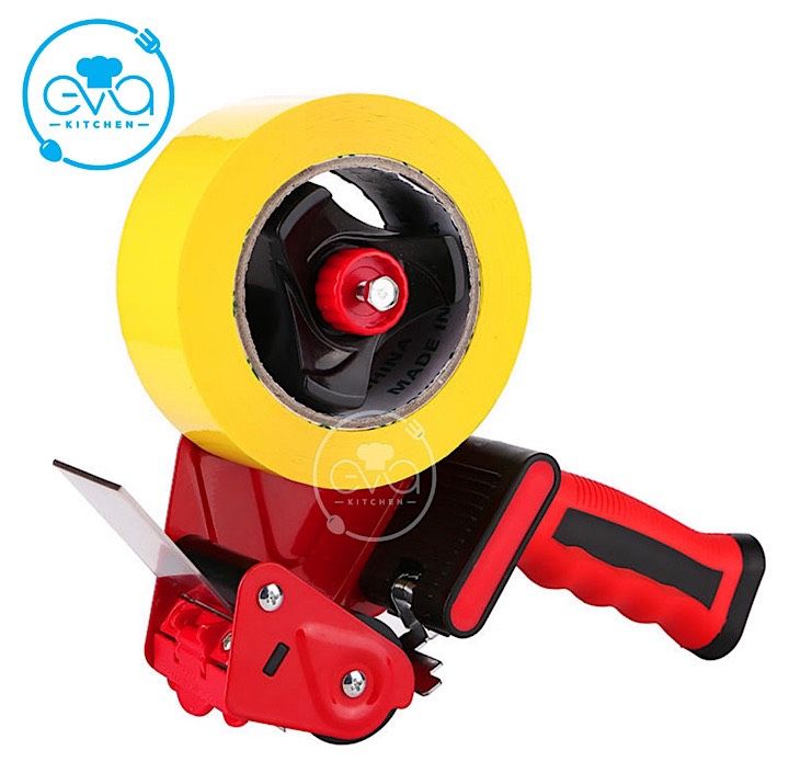 Dụng Cụ Cắt Băng Keo Tay Cầm Có Nắp Đậy Lưỡi Dao An Toàn Và Gạt Vuốt Tiện Dụng 5 Cm