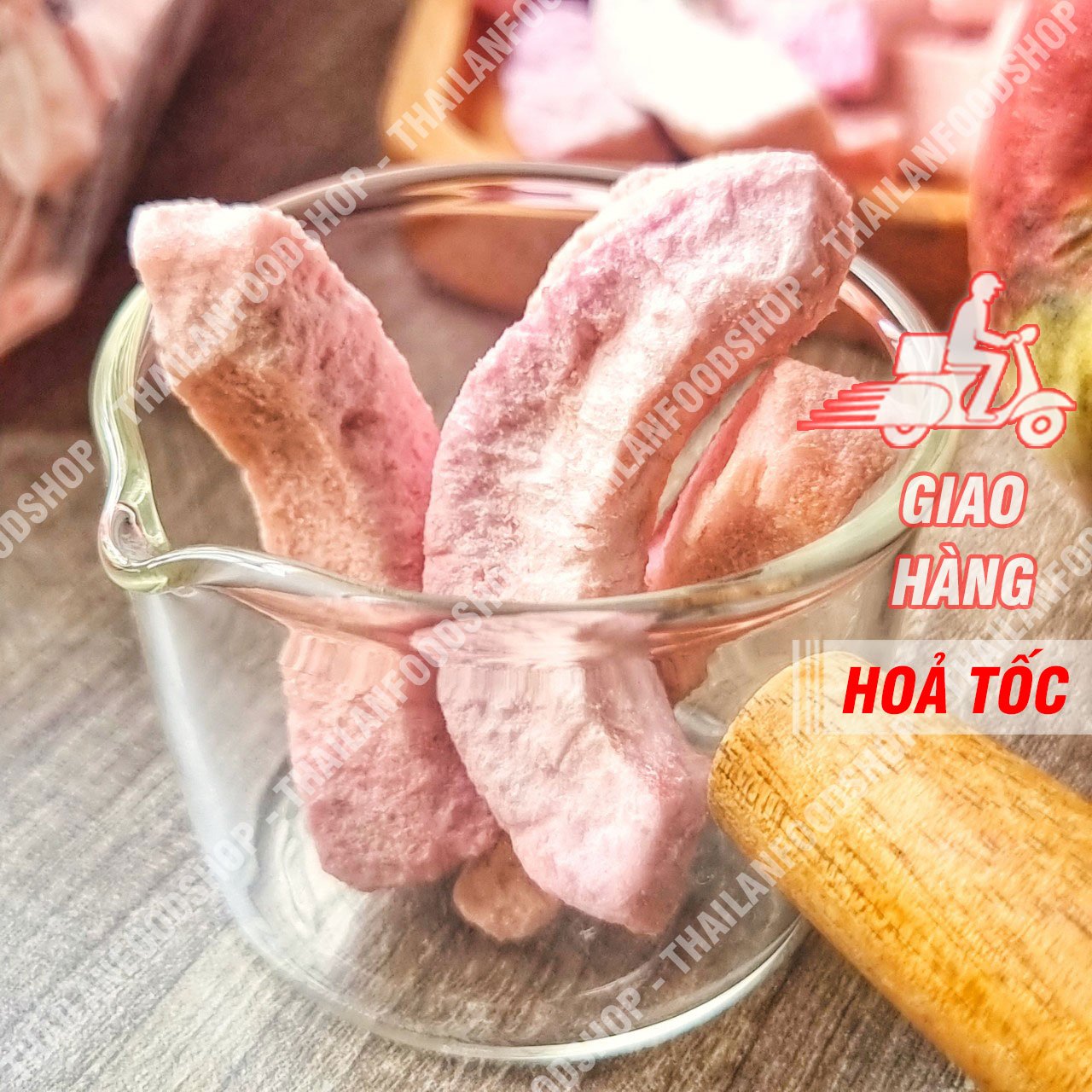 Đào Sấy Thăng Hoa ( Sấy Đông Khô ) - Túi 500Gram
