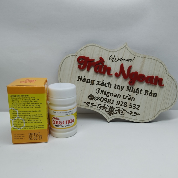 Sữa Ong Chúa - Lọ 20 viên
