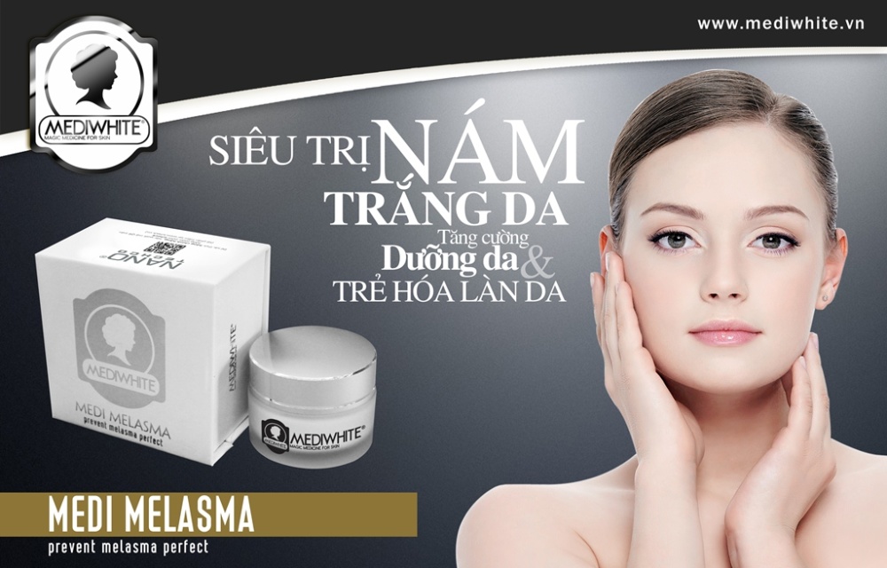 Medi white melasma - kem sạch nám 25g