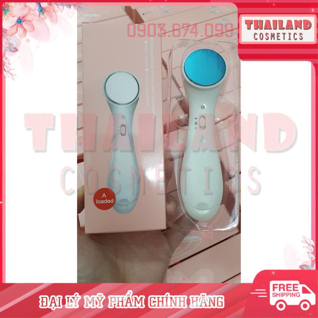 Thật 100% - Máy massage mặt bù ion, hỗ trợ hấp thu kem - 07.40