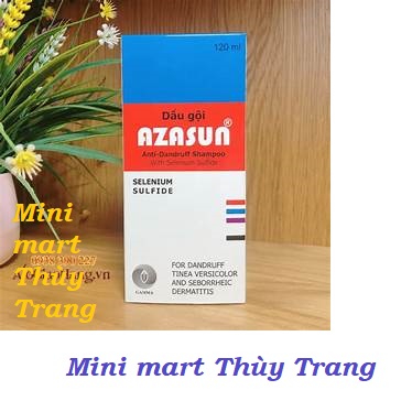 Dầu gội sạch gàu Azasun thường 120 ml