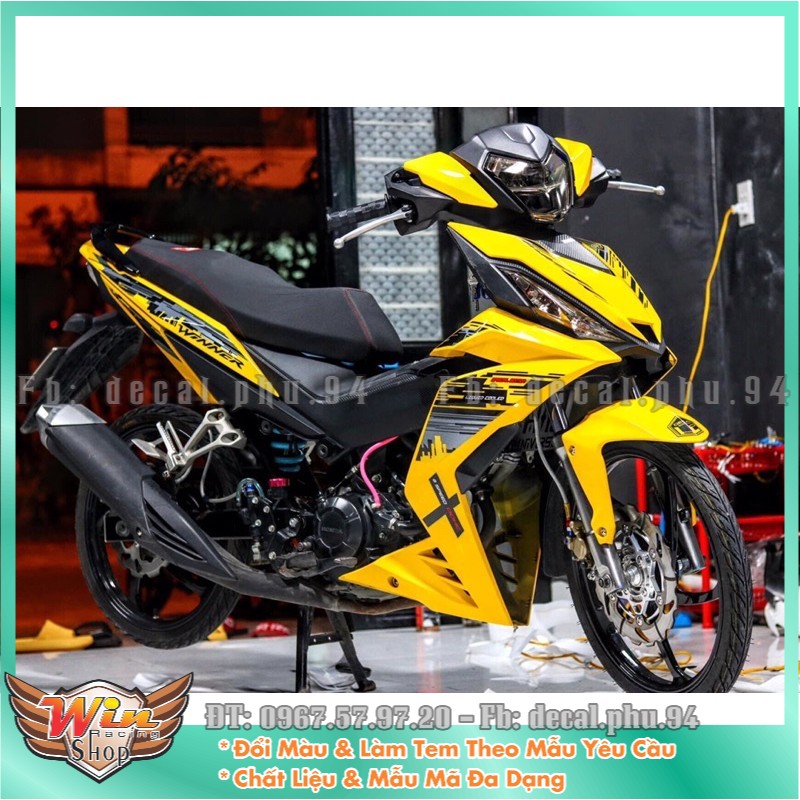Tem rời Winner vàng đen City mẫu mới