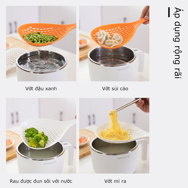 Patching noodles with vermicelli noodles - Large mesh food