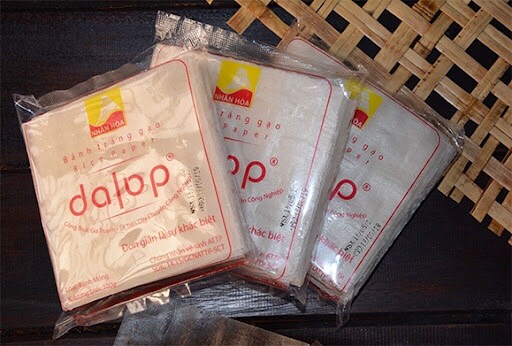Bánh tráng gạo mỏng BÌnh Định Dalop - Bánh tráng cuốn chả giò- Bánh tráng gạo nhúng