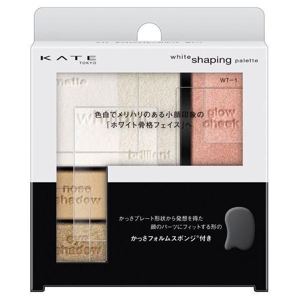 Bảng phấn Mắt + Má + Highlight KATE White Shaping Palette 6.2g  (Japan)
