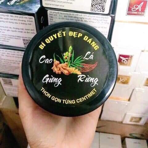 Kem tan mỡ Cao gừng lá rừng