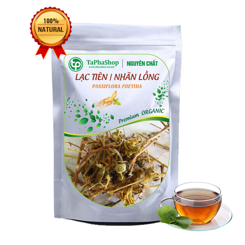 Cây lạc tiên khô 500g Trà cây lạc tiên Trà cây chùm bao - tấn phát