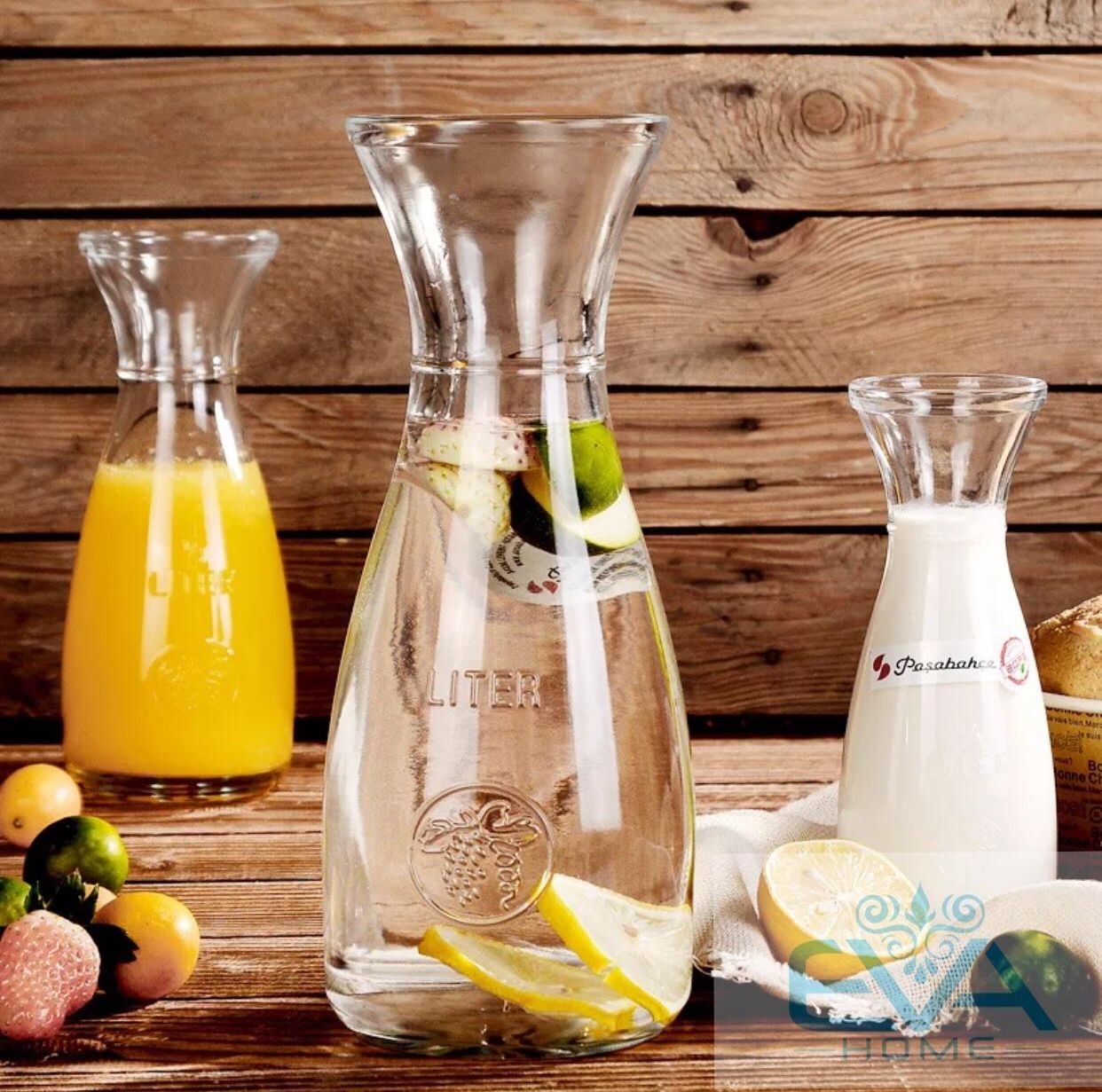 [HCM]Ly Thuỷ Tinh Eo Trà Sữa 500ml