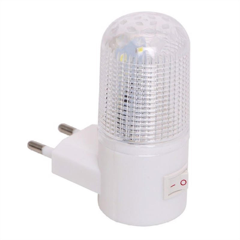 ĐÈN NGỦ 1W MÀU TRẮNG- CÓ CÔNG TẮC