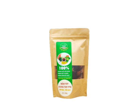 Mắm Tép Chưng Thịt PTK túi 200gr