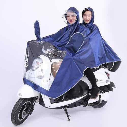 Áo mưa phản quang chống thấm có kính che mặt