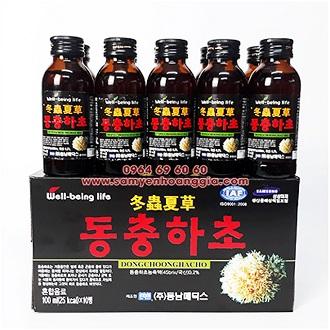 Combo 10 chai nước Đông trùng hạ thảo Hàn Quốc