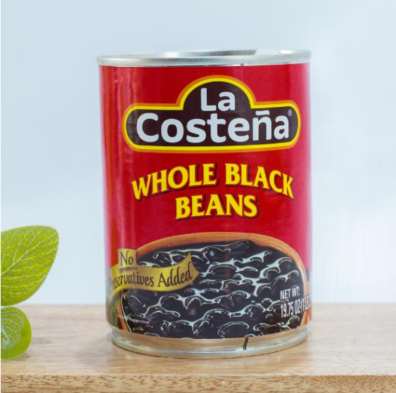 Đậu đen - whole black beans 560g_tiện dụng việt