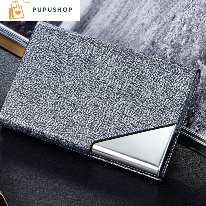 Pupushop Hộp Ví Đựng Bảo Quản Thẻ ATM Ngân Hàng Thẻ Tín Dụng Card Visit Model M79 Chất Liệu Hợp Kim