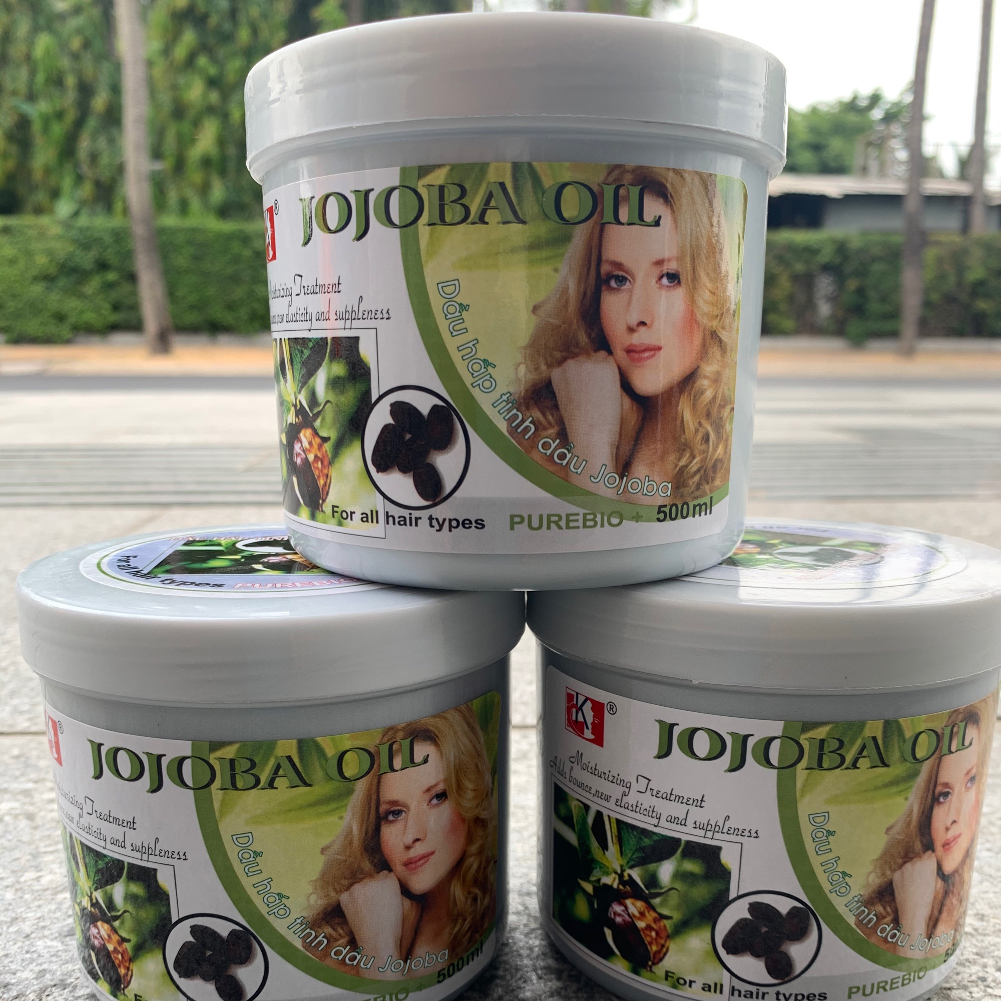 Dầu hấp tinh dầu jojoba 500g