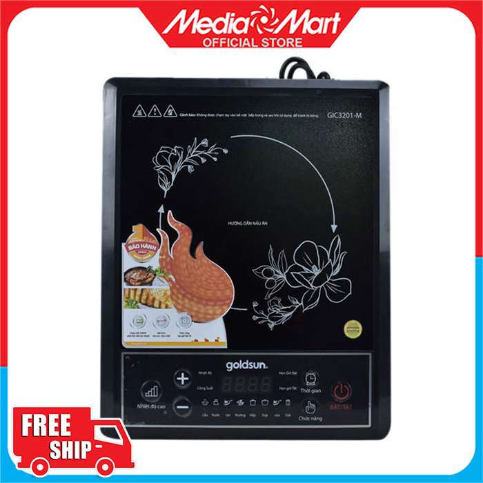 Bếp từ cơ Goldsun GIC3201-M (kèm lẩu)