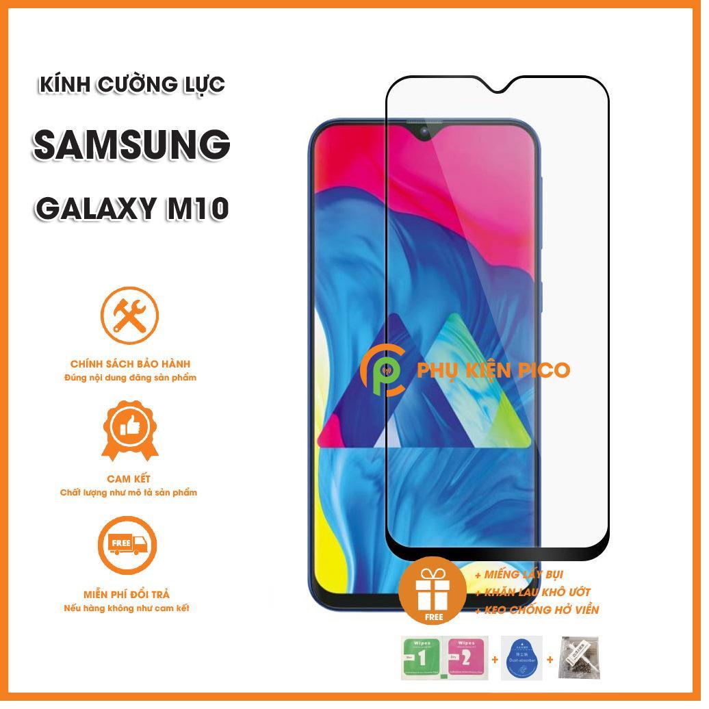 Kính cường lực Samsung Galaxy M10 9D xịn Full màn hình cao cấp