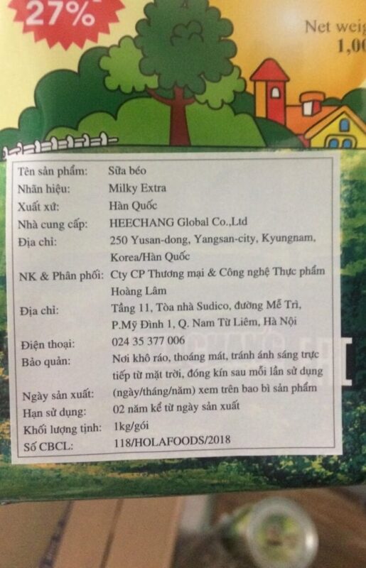 SỮA BÉO NGA NEW EXTRA MILKY BỊCH 1KG