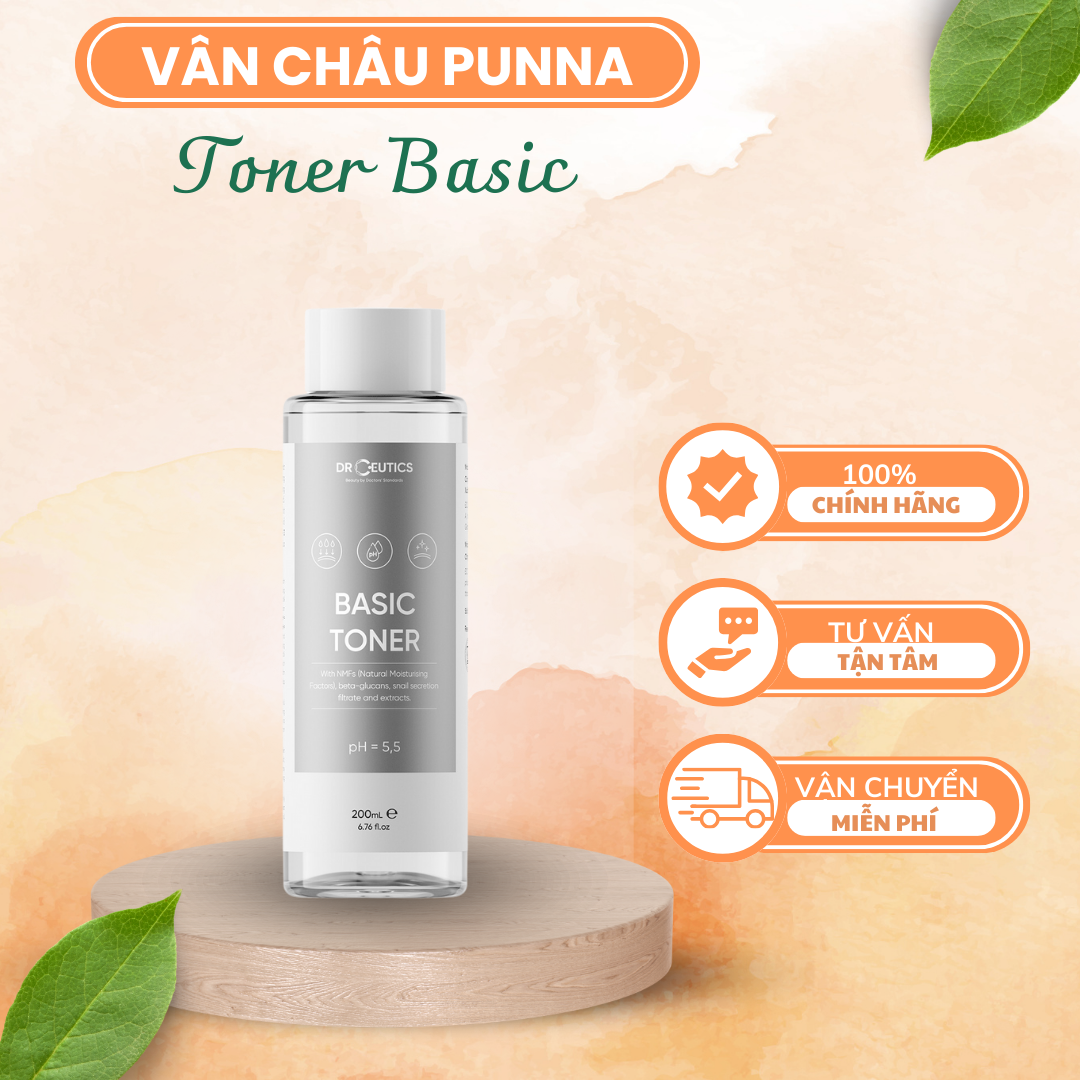 [Chính Hãng] DRCEUTICS Basic Toner Và Standard Toner Cấp Ẩm Cho Da (200ml)