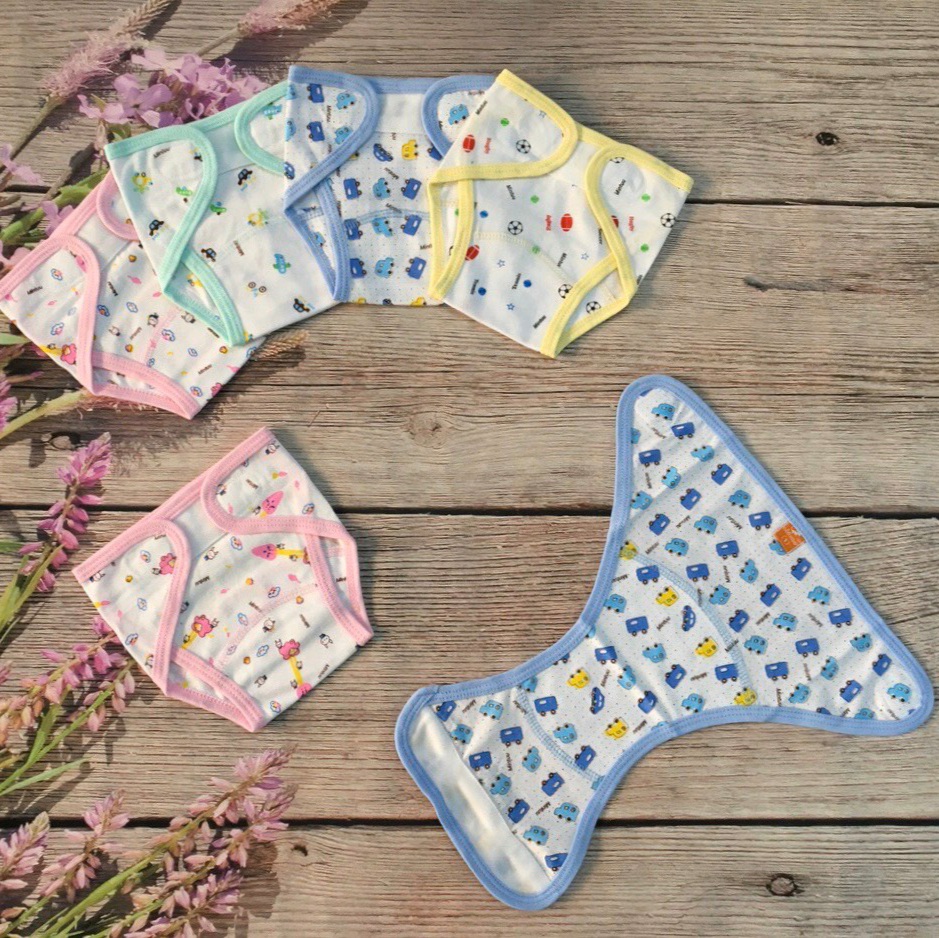 Combo 5 Tả dán Cotton Mintuu Cao cấp