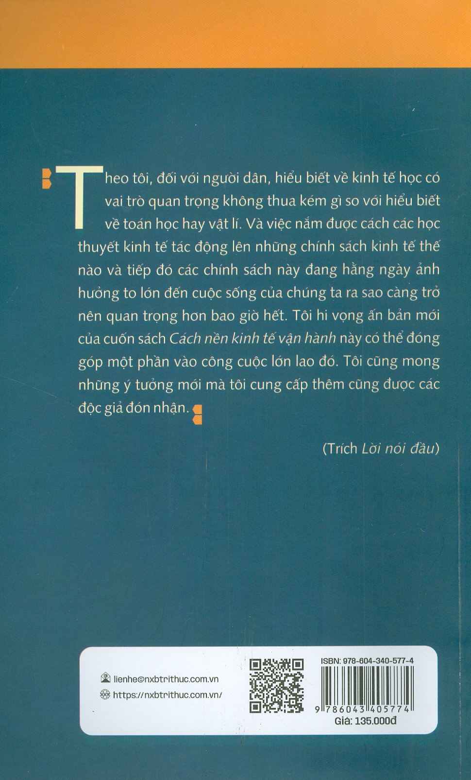 Cách Nền Kinh Tế Vận Hành (Tái Bản)