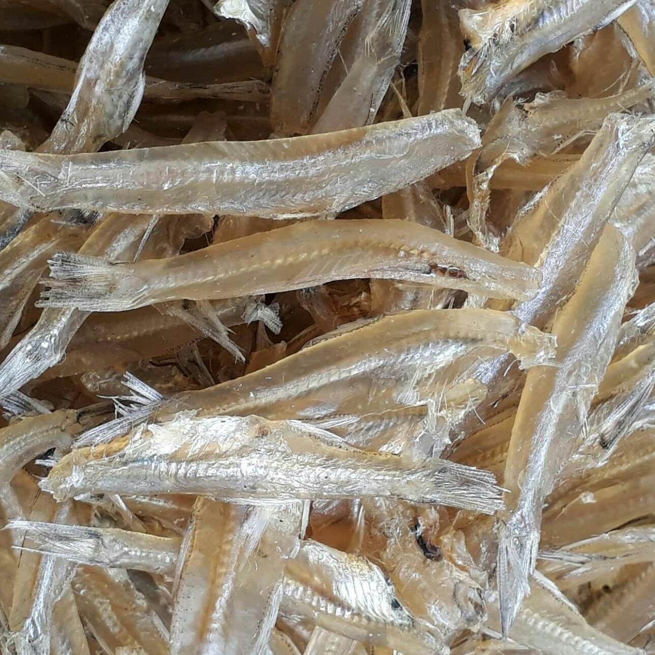 0.5kg khô cá cơm ngon đã bỏ đầu