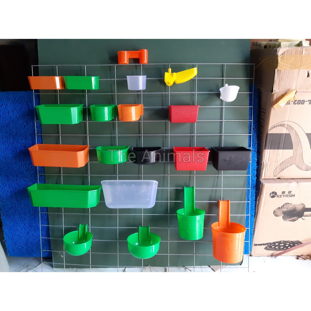 [HCM]Máng ăn máng uống cho vẹt (20x8cm)