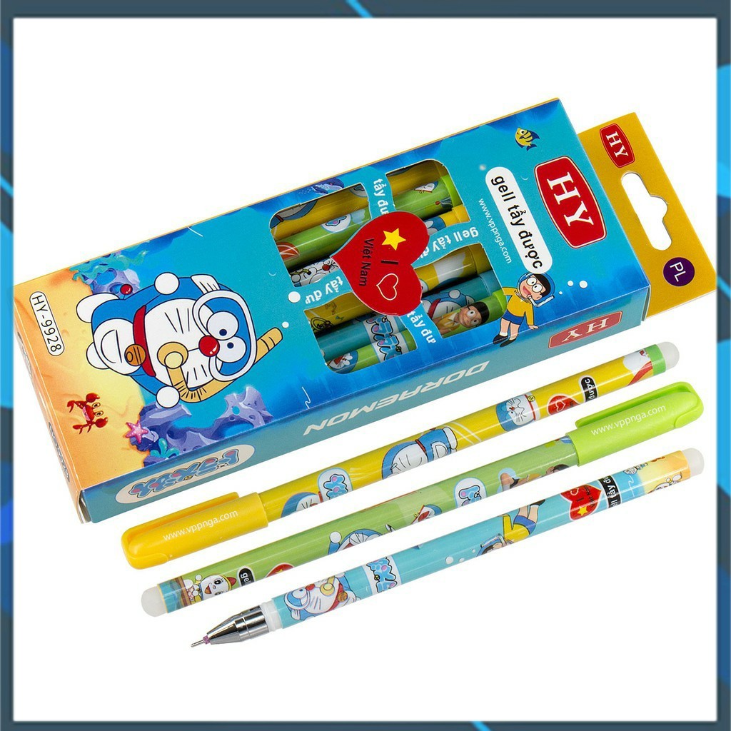 Hộp bút gel xoá được