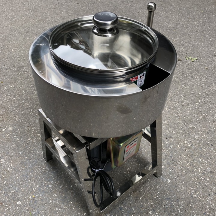 Máy xay giò khung A có bao đá làm lạnh, động cơ 1.5Kw, năng suất 2Kg/lần, 100% inox